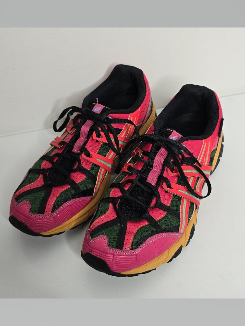 ASICS Gel Sonoma 15-50 Shoes Mens 11.5 Andersson Bell Bright Rose Evergreen